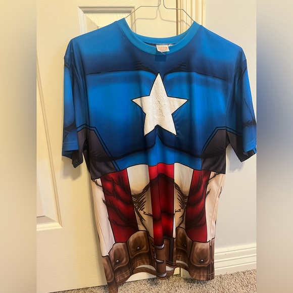 Men’s size M Marvel Captain America shirt - Picture 1 of 5